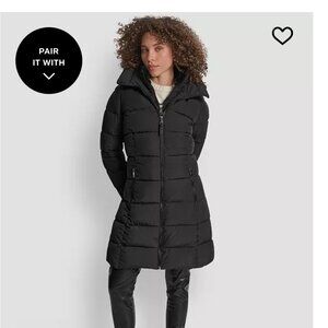 New DKNY puffer coat